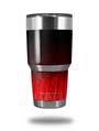 Skin Decal Wrap for Yeti Tumbler Rambler 30 oz Fire Red (TUMBLER NOT INCLUDED)