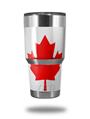 Skin Decal Wrap for Yeti Tumbler Rambler 30 oz Canadian Canada Flag (TUMBLER NOT INCLUDED)