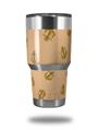 Skin Decal Wrap for Yeti Tumbler Rambler 30 oz Anchors Away Peach (TUMBLER NOT INCLUDED)