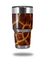 Skin Decal Wrap for Yeti Tumbler Rambler 30 oz Fractal Fur Giraffe (TUMBLER NOT INCLUDED)