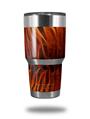 Skin Decal Wrap for Yeti Tumbler Rambler 30 oz Fractal Fur Tiger (TUMBLER NOT INCLUDED)