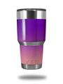 Skin Decal Wrap for Yeti Tumbler Rambler 30 oz Smooth Fades Pink Purple (TUMBLER NOT INCLUDED)