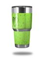 Skin Decal Wrap for Yeti Tumbler Rambler 30 oz Raining Neon Green (TUMBLER NOT INCLUDED)