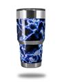 Skin Decal Wrap for Yeti Tumbler Rambler 30 oz Electrify Blue (TUMBLER NOT INCLUDED)