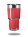 Skin Decal Wrap for Yeti Tumbler Rambler 30 oz Solids Collection Coral (TUMBLER NOT INCLUDED)