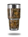 Skin Decal Wrap for Yeti Tumbler Rambler 30 oz WraptorCamo Grassy Marsh Camo Orange (TUMBLER NOT INCLUDED)