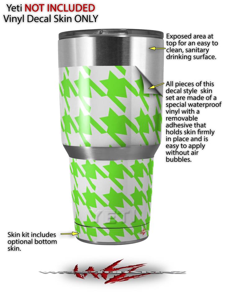 Skin Decal Wrap for Yeti Tumbler Rambler 30 oz Camouflage Green (Tumbler  NOT Included)