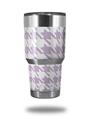 Skin Decal Wrap for Yeti Tumbler Rambler 30 oz Houndstooth Lavender (TUMBLER NOT INCLUDED)