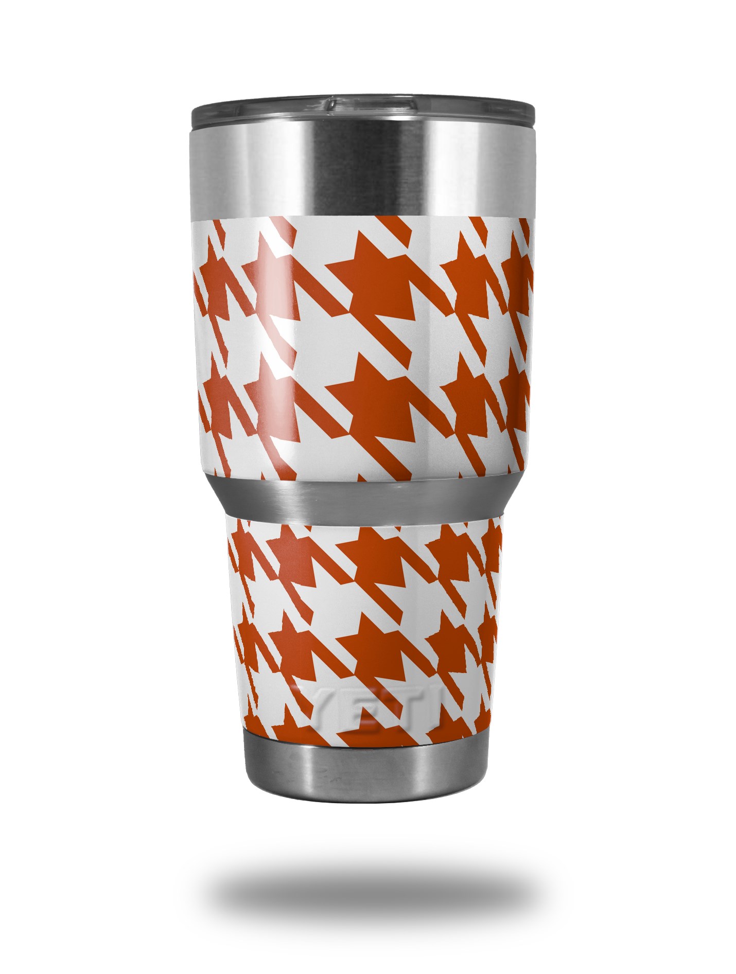 Yeti - Ozark Trail Tumbler 30oz Skin Wraps Houndstooth Burnt Orange