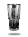 Skin Decal Wrap for Yeti Tumbler Rambler 30 oz Lightning Black (TUMBLER NOT INCLUDED)