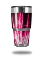 Skin Decal Wrap for Yeti Tumbler Rambler 30 oz Lightning Pink (TUMBLER NOT INCLUDED)