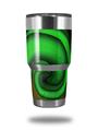 Skin Decal Wrap for Yeti Tumbler Rambler 30 oz Alecias Swirl 01 Green (TUMBLER NOT INCLUDED)