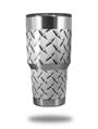 Skin Decal Wrap for Yeti Tumbler Rambler 30 oz Diamond Plate Metal (TUMBLER NOT INCLUDED)