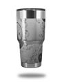 Skin Decal Wrap for Yeti Tumbler Rambler 30 oz Feminine Yin Yang Gray (TUMBLER NOT INCLUDED)