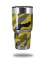 Skin Decal Wrap for Yeti Tumbler Rambler 30 oz Camouflage Yellow (TUMBLER NOT INCLUDED)