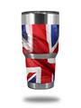 Skin Decal Wrap for Yeti Tumbler Rambler 30 oz Union Jack 01 (TUMBLER NOT INCLUDED)