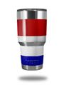 Skin Decal Wrap for Yeti Tumbler Rambler 30 oz Red White and Blue (TUMBLER NOT INCLUDED)