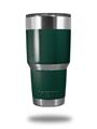 Skin Decal Wrap for Yeti Tumbler Rambler 30 oz Solids Collection Hunter Green (TUMBLER NOT INCLUDED)