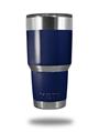 Skin Decal Wrap for Yeti Tumbler Rambler 30 oz Solids Collection Navy Blue (TUMBLER NOT INCLUDED)