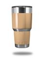 Skin Decal Wrap for Yeti Tumbler Rambler 30 oz Solids Collection Peach (TUMBLER NOT INCLUDED)