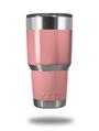 Skin Decal Wrap for Yeti Tumbler Rambler 30 oz Solids Collection Pink (TUMBLER NOT INCLUDED)