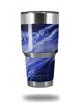 Skin Decal Wrap for Yeti Tumbler Rambler 30 oz Mystic Vortex Blue (TUMBLER NOT INCLUDED)