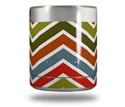 Skin Decal Wrap for Yeti Rambler Lowball - Zig Zag Colors 01 (CUP NOT INCLUDED)