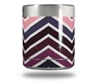 Skin Decal Wrap for Yeti Rambler Lowball - Zig Zag Colors 02 (CUP NOT INCLUDED)