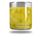 Skin Decal Wrap for Yeti Rambler Lowball - Triangle Mosaic Yellow (CUP NOT INCLUDED)