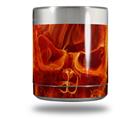 Skin Decal Wrap for Yeti Rambler Lowball - Flaming Fire Skull Orange (CUP NOT INCLUDED)