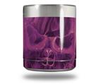 Skin Decal Wrap for Yeti Rambler Lowball - Flaming Fire Skull Hot Pink Fuchsia (CUP NOT INCLUDED)
