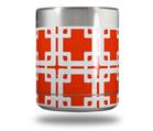 Skin Decal Wrap for Yeti Rambler Lowball - Boxed Red (CUP NOT INCLUDED)