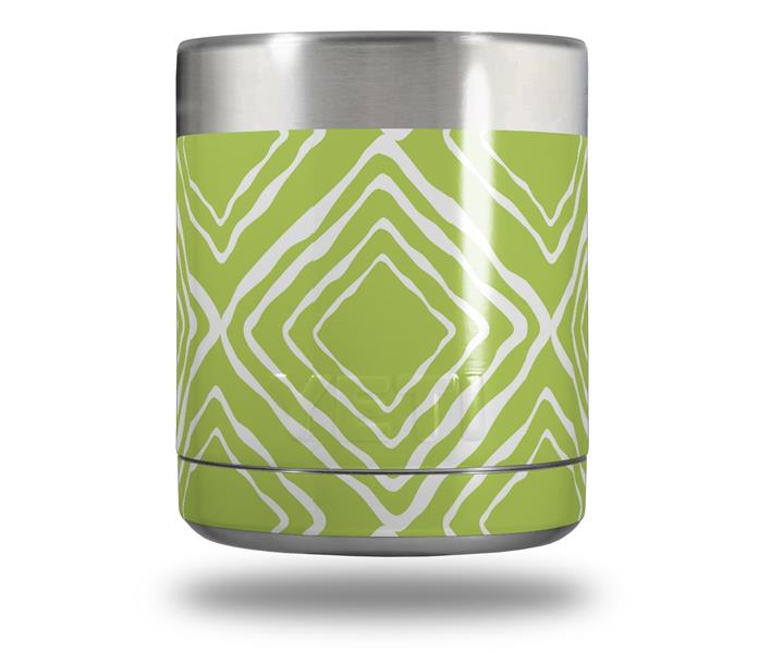 Yeti Rambler Lowball Skin Wraps Wavey Sage Green WraptorSkinz