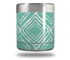 Skin Decal Wrap for Yeti Rambler Lowball - Wavey Seafoam Green (CUP NOT INCLUDED)