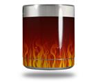 Skin Decal Wrap for Yeti Rambler Lowball - Fire on Black (CUP NOT INCLUDED)