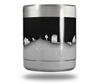 Skin Decal Wrap for Yeti Rambler Lowball - Ripped Colors Black Gray (CUP NOT INCLUDED)