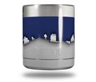 Skin Decal Wrap for Yeti Rambler Lowball - Ripped Colors Blue Gray (CUP NOT INCLUDED)