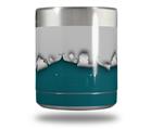 Skin Decal Wrap for Yeti Rambler Lowball - Ripped Colors Gray Seafoam Green (CUP NOT INCLUDED)