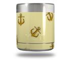 Skin Decal Wrap for Yeti Rambler Lowball - Anchors Away Yellow Sunshine (CUP NOT INCLUDED)