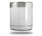 Skin Decal Wrap for Yeti Rambler Lowball - Solids Collection White (CUP NOT INCLUDED)