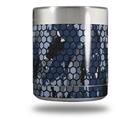 Skin Decal Wrap for Yeti Rambler Lowball - HEX Mesh Camo 01 Blue (CUP NOT INCLUDED)