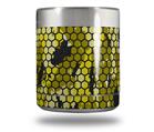 Skin Decal Wrap for Yeti Rambler Lowball - HEX Mesh Camo 01 Yellow (CUP NOT INCLUDED)