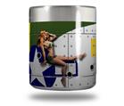 Skin Decal Wrap for Yeti Rambler Lowball - WWII Bomber War Plane Pin Up Girl (CUP NOT INCLUDED)
