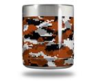 Skin Decal Wrap for Yeti Rambler Lowball - WraptorCamo Digital Camo Burnt Orange (CUP NOT INCLUDED)