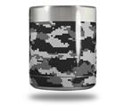 Skin Decal Wrap for Yeti Rambler Lowball - WraptorCamo Digital Camo Gray (CUP NOT INCLUDED)