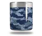 Skin Decal Wrap for Yeti Rambler Lowball - WraptorCamo Digital Camo Navy (CUP NOT INCLUDED)