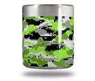 Skin Decal Wrap for Yeti Rambler Lowball - WraptorCamo Digital Camo Neon Green (CUP NOT INCLUDED)