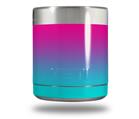 Skin Decal Wrap for Yeti Rambler Lowball - Smooth Fades Neon Teal Hot Pink (CUP NOT INCLUDED)