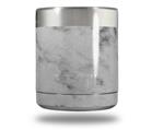 Skin Decal Wrap for Yeti Rambler Lowball - Marble Granite 07 White Gray (CUP NOT INCLUDED)