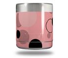 Skin Decal Wrap for Yeti Rambler Lowball - Lots of Dots Pink on Pink (CUP NOT INCLUDED)